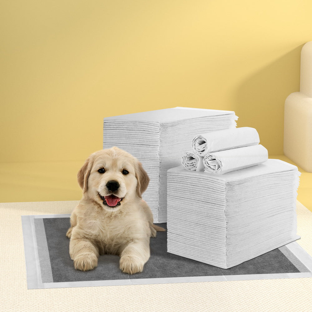 Super Absorbent Grey Pet Training Pads 200pcs 60x60cm