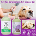 Pet Body Soap Bath Lotion Hair Protecting Knotted Cat Dog Shampoo Conditioner - Shampoo-300ml